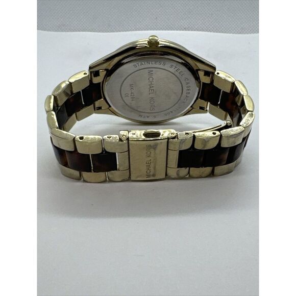 Michael Kors Slim Runway MK4284 Women\'s Two Tone Analog Dial Quartz Watch JNA246